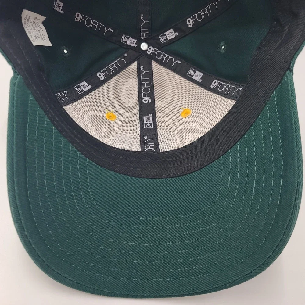 Child Oakland Athletics Hat Snapback 9Forty New Era Green Yellow MLB A's Boys
